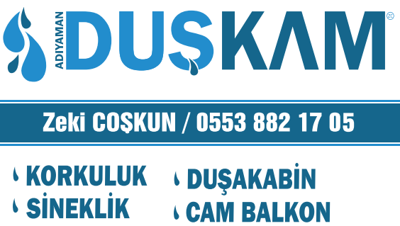 DUŞKAM 0 553 882 17 05 - Malatya Kale Duşakabin-Kale Cam Balkon-Kale Otomatik Kepenk-Kale Korkuluk-Kale Sineklik-Kale Katlanır Cam Balkon-Kale 